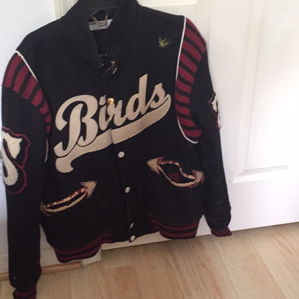Sabit nyc varsity jacket large